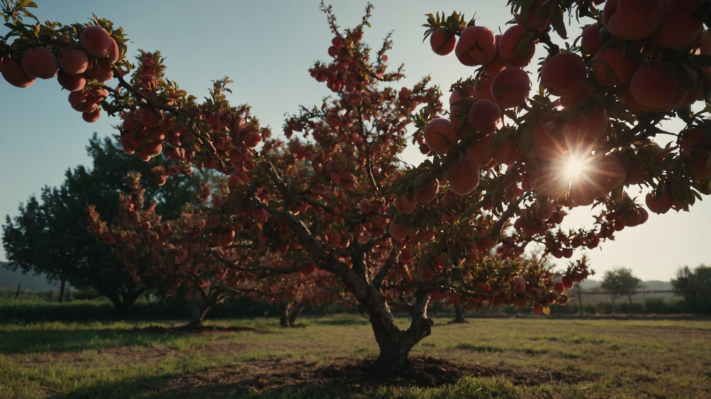 Red Baron Peach Tree
